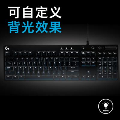 罗技（G）G610机械键盘 有线机械键盘 游戏机械键盘 全尺寸背光机械键盘 吃鸡键盘 Cherry青轴红轴