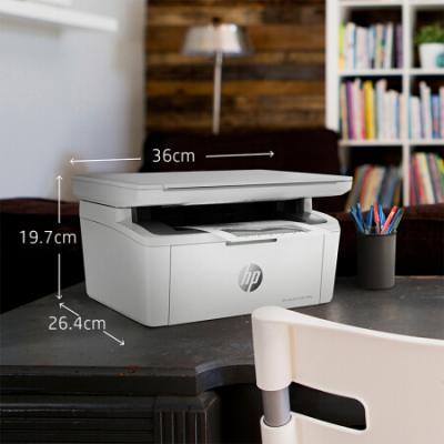惠普（HP）Mini M30w 新一代黑白激光无线多功能一体机(全新设计 体积小巧 无边框面板 打印、复印、扫描)