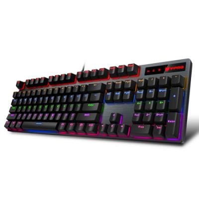 雷柏（Rapoo） V500PRO黑色青轴+V20S黑色版 机械游戏键鼠套装 机械键盘 游戏鼠标