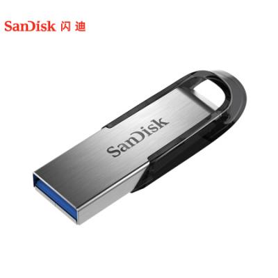 闪迪 （SanDisk）64GB USB3.0 U盘 CZ73酷铄 银色 读速150MB/s
