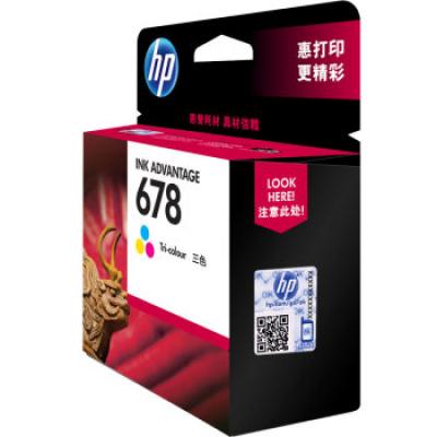 惠普（HP）CZ108AA 678彩色墨盒（适用HP Deskjet1018/2515/1518/4648/3515/2548/2648/3548/4518）