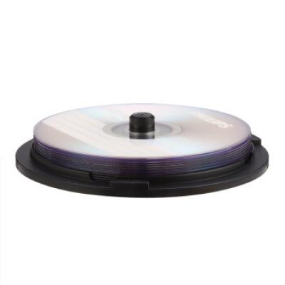 飞利浦（PHILIPS）DVD+R光盘/刻录盘 16速4.7G 桶装10片 空白光盘