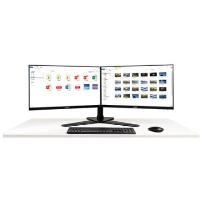 华为（HUAWEI）显示器S24 23.8英寸 IPS 1920×1080全高清 全面屏 75Hz 莱茵低蓝光无频闪 俯仰调节