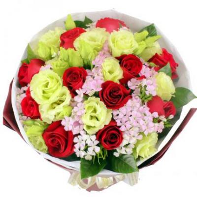 11朵红玫瑰花束 同城鲜花配送