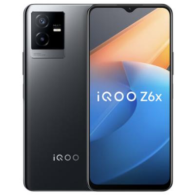 vivo iQOO Z6x 6000mAh巨量电池 44W闪充 6nm强劲芯 5G智能手机
