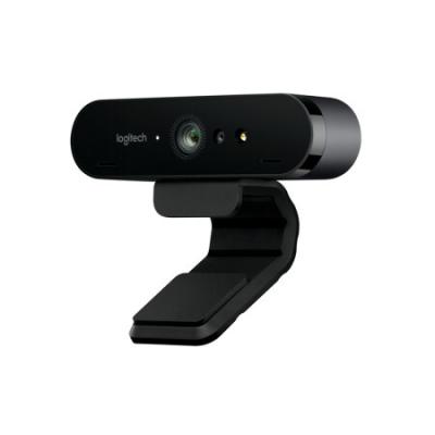 罗技(Logitech)C1000e电脑摄像头 4K高清网络直播摄像头/家用电脑广角摄像头内置麦克/黑色