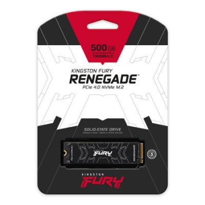金士顿(Kingston) FURY SSD固态硬盘 M.2接口(NVMe PCIe 4.0×4) Renegade 读速7300MB/s AI 配件