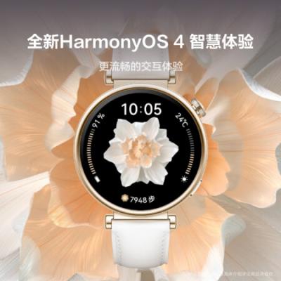 华为WATCH GT4 46mm智能运动手表 呼吸健康研究 心律失常提示 强劲续航